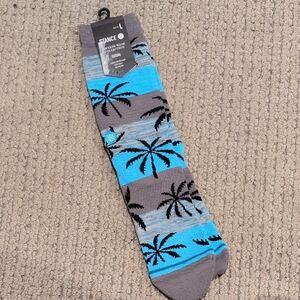 Stance Tropical Blue and Gray Socks